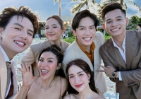 Vợ chồng Độ Mixi tham gia tiệc bể bơi cùng dàn sao Vbiz, nhưng sao nó lạ lắm!