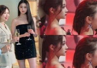 Mỹ nhân Hoa Ngữ “bất phân thắng bại' khi đọ sắc với Địch Lệ Nhiệt Ba, đứng chung khung hình với ai cũng chiếm hết spotlight