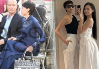 Mẹ Doãn Hải My gây sốt với phong cách cực sang tại đám cưới, sắc vóc ngoài đời không thua gì con gái