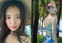 Nữ diễn viên 'Cổ Tay Áo Màu Đỏ' đội nón lá, khoe visual xinh đẹp khi vi vu Phú Quốc