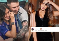 Bà xã khoe quà nhận được từ Victoria Beckham, Messi có phản ứng đập tan tin đồn khủng hoảng hôn nhân