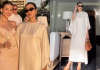 Bạn bè tiết lộ ảnh Tăng Thanh Hà đi đám cưới, phát hiện một điểm cực khác biệt của 'ngọc nữ' khi đứng giữa dàn mỹ nhân