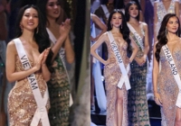 Rộ ảnh Bùi Quỳnh Hoa trên sân khấu Miss Universe sau khi trượt Top 20, biểu cảm gây chú ý