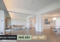 Mua căn hộ 4 phòng ngủ rộng đến 189m2, cặp vợ chồng quyết định đập thông toàn bộ không gian và chỉ để lại 1 phòng ngủ nhỏ 