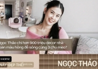 Ngọc Thảo chi hơn 900 triệu decor nhà toàn màu hồng để sống cùng 3 chú mèo?