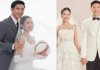 Văn Hậu - Hải My tung ảnh cưới dành riêng cho tiệc ở Hà Nội: Không thể thiếu trái bóng tròn