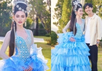 Mai Davika đẹp tựa nữ thần trong tiệc sinh nhật mẹ ruột ở biệt thự 138 tỷ, bạn trai hơn 9 tuổi giản dị đến chúc mừng