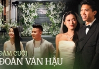 Toàn cảnh đám cưới sang chảnh của Văn Hậu và Hải My ở Hà Nội: Dâu rể visual xịn khỏi bàn, nhiều chi tiết thể hiện đẳng cấp