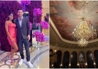 Bà xã Messi khoe được ăn tối tại nhà hàng cổ tích sang trọng, hạnh phúc bên chồng và các con