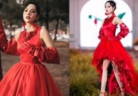 Hoa khôi Trà My sải bước cùng dàn hoa hậu, người mẫu đình đám trên sàn catwalk