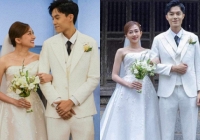 Đám cưới Phương Lan - Phan Đạt tại Ninh Bình: Chú rể nhìn vợ si tình, cùng làm 1 việc đặc biệt trước khi vào lễ đường 