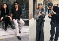 Gu thời trang 'chất' cả đôi của cặp vợ chồng Ngô Thanh Vân và Huy Trần