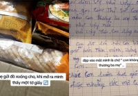 Nhận thùng đồ ăn đầy ắp từ mẹ, con gái sững sờ phát hiện tâm thư giấu bên trong: 'Con không thương ba mẹ...'