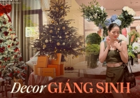 Noel cận kề, đường đua decor Xmas nhộn nhịp hơn: Biệt thự của Lệ Quyên lung linh lóa mắt, Tóc Tiên, Min... khoe cây thông siêu sang 