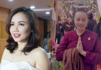 'Cô Xuyến' Hoàng Yến bất ngờ cạo đầu đi tu sau loạt sóng gió hôn nhân với 4 đời chồng