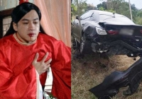 'Lương Sơn Bá xấu nhất màn ảnh' gặp tai nạn xe nghiêm trọng khi quay phim, hiện trường hỗn loạn khiến fan lo sốt vó