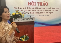Xúc tiến, giới thiệu các kết quả khoa học và công nghệ  phục vụ chăm sóc sức khỏe con người