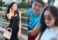 Doãn Hải My có hành động tinh tế 10 điểm để tránh điều tiếng khi cùng Đoàn Văn Hậu đi nước ngoài thi đấu