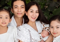 Bé Kubi - Anna nhà Khánh Thi Phan Hiển hồn nhiên thông báo mẹ có bầu bé thứ 4 là con trai