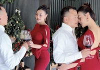 Phương Oanh tiết lộ hậu trường chụp ảnh với shark Bình, ngoại hình mang song thai khiến netizen tấm tắc: 'Biết vì sao shark yêu chị này rồi đó'