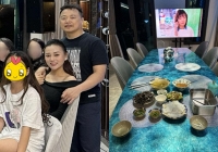 Phương Oanh và con gái shark Bình xuất hiện chung một khung hình, biểu cảm hé lộ mối quan hệ mẹ kế - con chồng