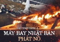 Toàn cảnh vụ máy bay Nhật Bản phát nổ: Cú va chạm kinh hoàng trên đường băng và phép màu 90 giây giúp cứu sống gần 400 hành khách