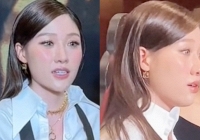 Em gái Trấn Thành bị xịt keo, mặt cứng đơ khi bị phóng viên mắng ngay họp báo 