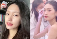 Doãn Hải My lộ mặt mộc mà vẫn xinh đẹp, phản ứng ra sao trước thông tin bịt kín mít đi khám thai cùng Văn Hậu?