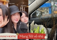 Doãn Hải My, Uyên Kem rục rịch trang hoàng nhà cửa đón Tết, bên ngoài sang chảnh hết nấc bên trong đều chuẩn vợ đảm