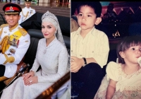 Hoàng tử Brunei đăng tải ảnh bức ảnh đặc biệt bên cạnh vợ, dân tình lập tức trầm trồ: 'Hơn cả cổ tích'