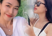 Nhan sắc đời thường '10 điểm không có nhưng' của tân Hoa khôi Ngoại thương 1m79 vừa đăng quang