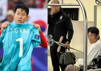 Asian Cup 2023: Tuyển thủ Hàn Quốc chấn thương phải đi xe lăn ra sân bay về nước, Son Heung-min làm một điều xúc động