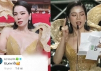Lệ Quyên xin lỗi sau màn cướp lời MC, cách nói gây ngỡ ngàng