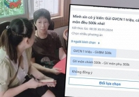 Bức xúc với yêu cầu trích quỹ lớp để lì xì Tết giáo viên, một phụ huynh gay gắt: 'Lần này, mình quyết làm đến cùng!'