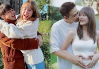Hotgirl Tuổi Nổi Loạn xác nhận mang thai con đầu lòng sau 2 năm kết hôn, Baifern - Peach và dàn sao Thái đồng loạt vào chúc mừng