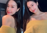 Doãn Hải My khoe vai trần sexy quyến rũ, có tin đồn mang bầu mà vẫn cuốn hút thế này đây