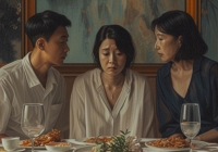 Chồng mời mẹ kế đến nhà ăn cơm, chỉ sau 1 tiếng ho của bà, nàng dâu đòi ly hôn ngay lập tức