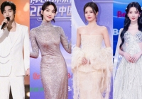 Thảm đỏ Đêm hội Thịnh điển Nghe nhìn: Bạch Lộc vòng 1 căng đầy so kè Tống Thiến, Tiêu Chiến xuống cầu thang mà như bạch mã hoàng tử