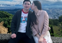 Hoa hậu Đỗ Mỹ Linh cùng Chủ tịch Hà Nội FC đón sinh nhật ở nước ngoài, trao cho ông xã nụ hôn ngọt ngào
