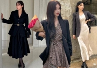 Tham khảo 10 cách diện blazer với váy để Tết gặp ai cũng được khen mặc đẹp