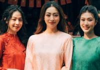Khung ảnh tràn visual ngày Tết: Lương Thùy Linh - Thiên Ân đọ sắc căng đét, 1 nàng hậu gen Z ngày càng 'lột xác'