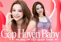 Mùng 1 gặp “chị đẹp” Huyền Baby: “Chồng luôn luôn là trưởng FC, ổng nghĩ ai cũng sẽ quan tâm đến vợ ổng”