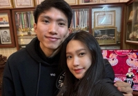 Năm đầu ăn tết nhà chồng của Doãn Hải My, cùng Đoàn Văn Hậu xem táo quân chuẩn bị đón giao thừa