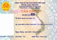 Mẫu thẻ căn cước mới do Bộ Công an đề xuất áp dụng từ 1/7