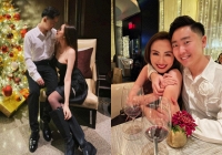 Chồng 3 bị nghi ngờ giới tính, hoa hậu Việt đình đám: 'Thương bạn Mập, đã cố giấu mà mọi người biết luôn'