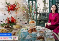CEO Hannah Olala hưởng Tết trong penthouse triệu đô: Cỗ bàn thịnh soạn nhưng nữ chủ nhân không đổ một giọt mồ hôi
