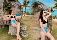 Khoe ảnh diện bikini show eo thon, hot girl bị fan 'chỉnh'