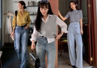 Mặc quần jeans tới công sở, chị em nên kết hợp với 4 mẫu áo để vẻ ngoài chuẩn thanh lịch