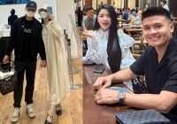 Quang Hải tay trong tay cùng Chu Thanh Huyền đi shopping trước thềm đám cưới, vóc dáng nàng WAG gây chú ý giữa tin đồn 'có tin vui'