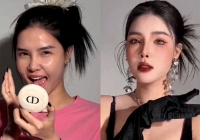 Siêu mẫu Kỳ Hân - vợ Mạc Hồng Quân đu trend “biến hình”, dân mạng khó tin khi nhìn thấy mặt mộc